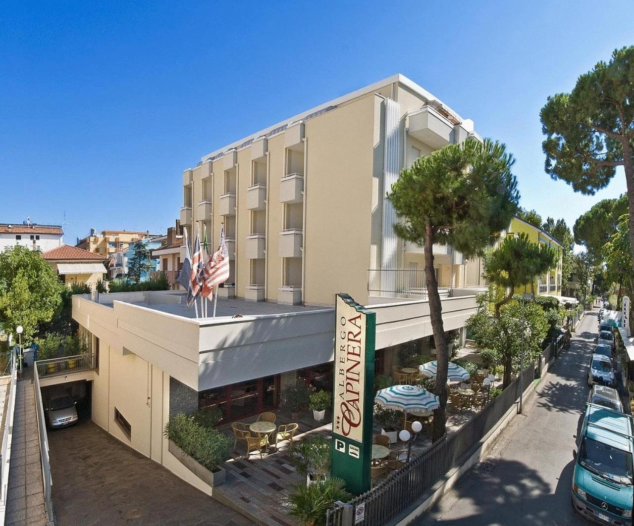Hotel Capinera Rimini Exterior foto